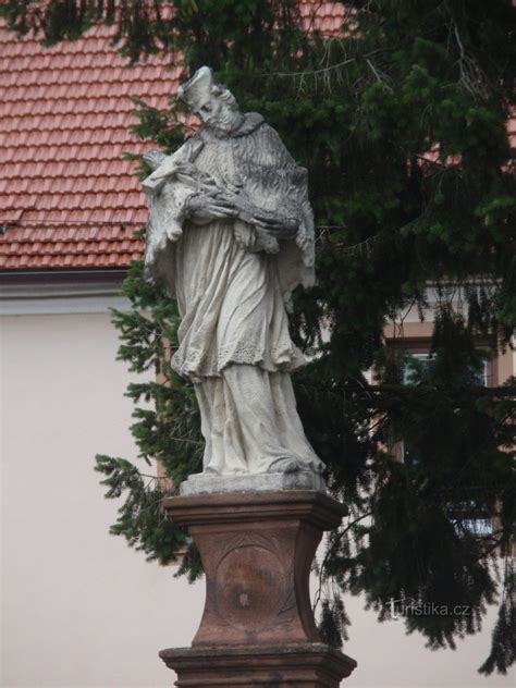 Socha sv. Jána Nepomuckého v Divišovej