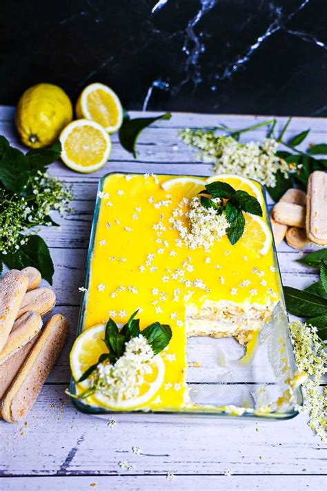Citrónové tiramisu