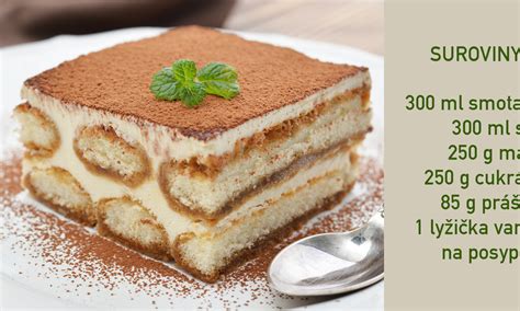 Rozmrazená torta pripravená na servírovanie