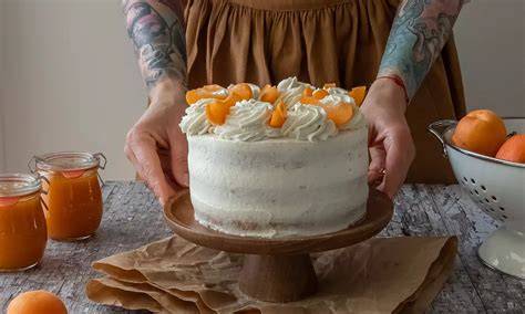 Mandľovo-marhuľová torta s Amarettom