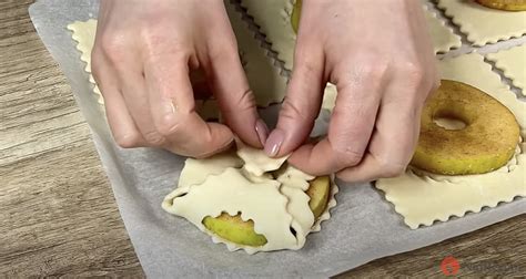 krájanie jabĺk a lístkového cesta