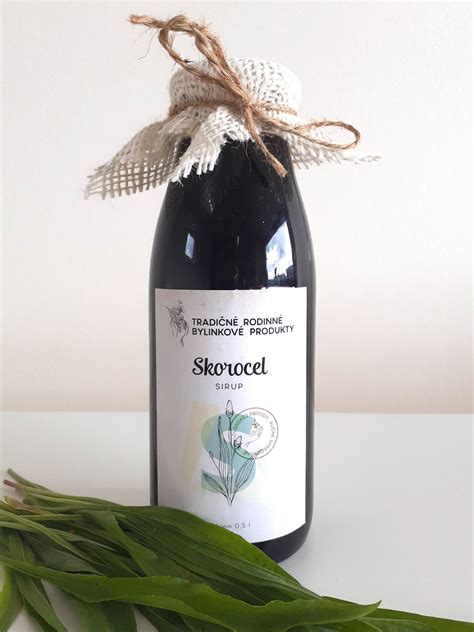 Domáci skorocelový sirup