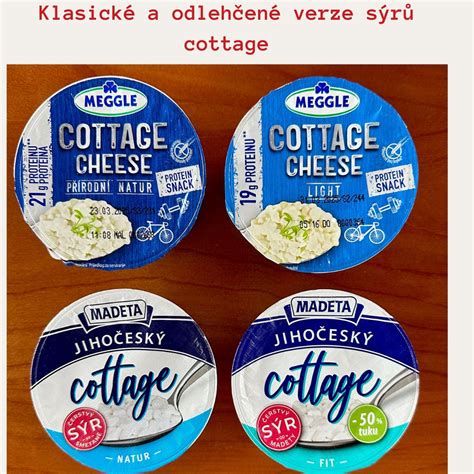Tvaroh a cottage cheese vedľa seba s popisom ich hlavných rozdielov
