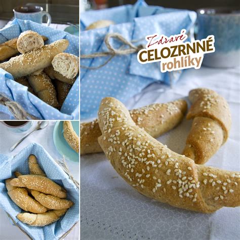 Fotografia: Celozrnné rožky pripravené v domácej pekárni