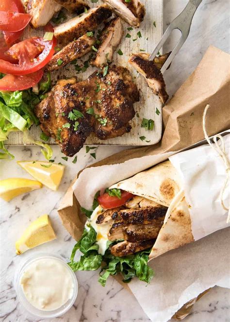 Shawarma na vertikálnom grile