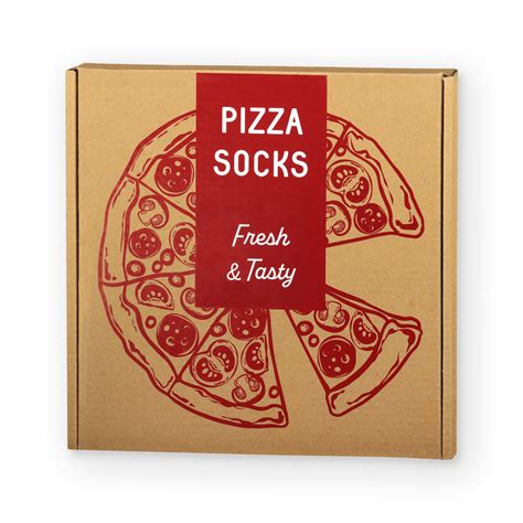 Ľudia s úsmevom nosiaci pizza ponožky
