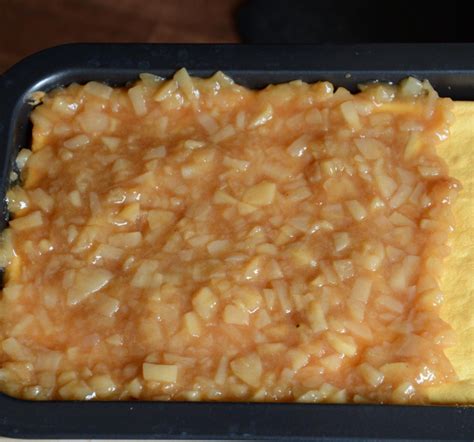 Jablková náplň do koláča