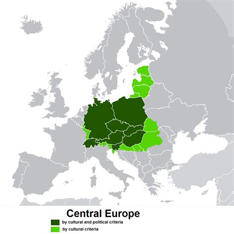 Mapa rozšírenia zemiakových šalátov v strednej Európe
