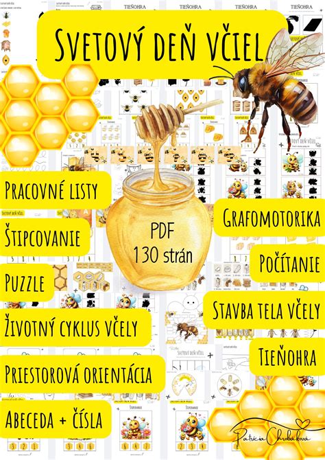 Ilustrácia stromov a včiel