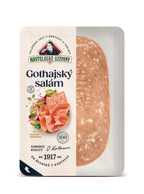 Gothajský salám v cestíčku na panvici