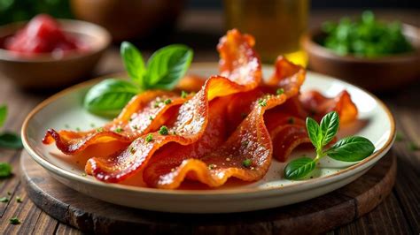 Slanina vyškvarená do chrumkava