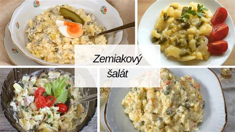 Tradičné suroviny pre zemiakový šalát