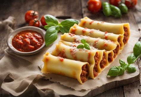 Zapečené cannelloni s mletým mäsom a syrom