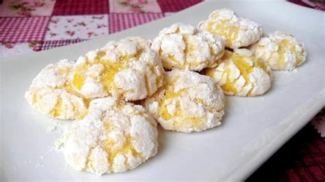 Ingrediencie na citrónové crinkles