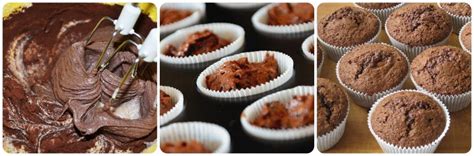 Postup prípravy muffin
