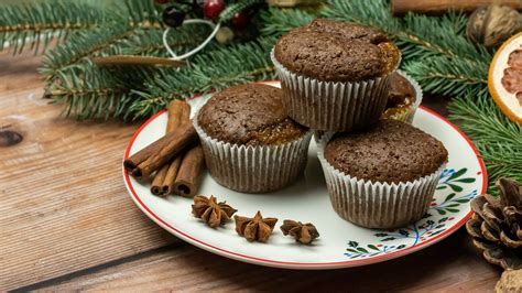 Perníkové muffiny na plechu