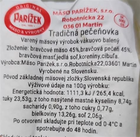 Tradičná údiarňa Mäso Parížek