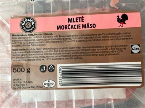 Morčacie mäso - nutričné hodnoty