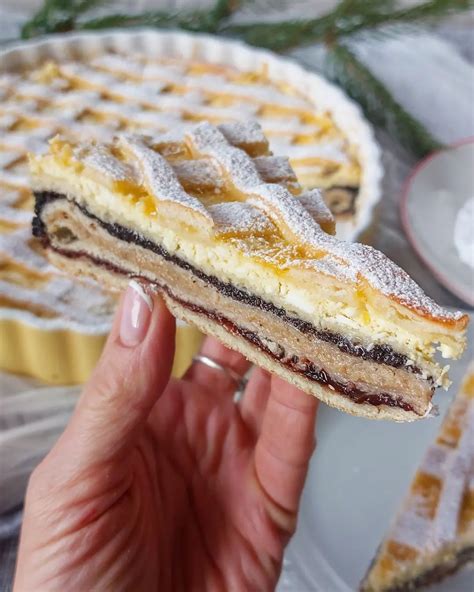 Bezlepkový štedrák s vrstvami rôznych plniek