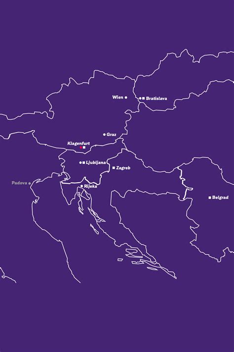 Mapa rozšírenia gulášov v strednej a juhovýchodnej Európe