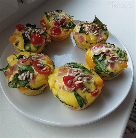 Zemiakovo-vajíčkové muffiny s rôznymi prísadami