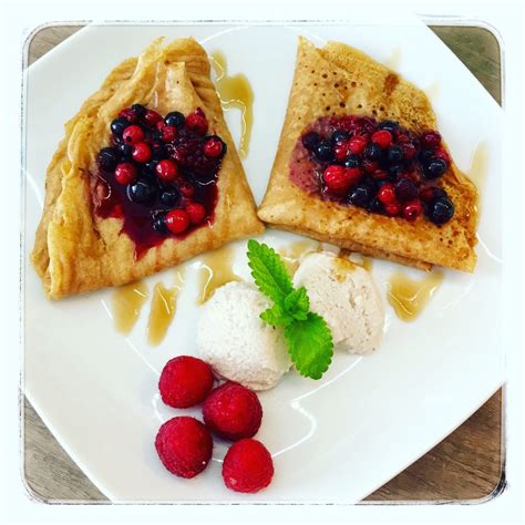 Ryžové palacinky s ovocím