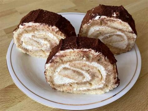 Recept na tiramisu roládu