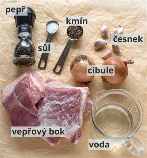 Ingrediencie na marinádu na sumca