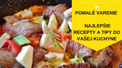 Rozložené suroviny pre pomalé varenie