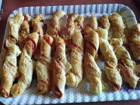 Slaninové Twister tyčinky
