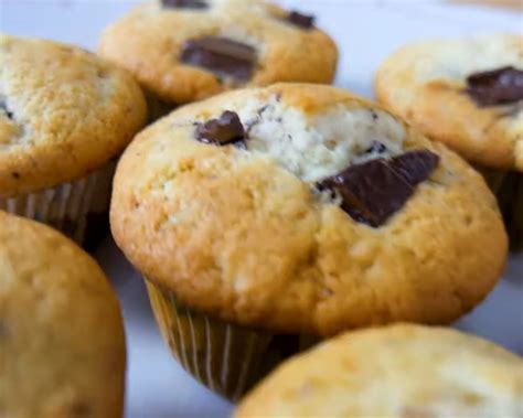 Cesto na muffiny s kúskami čokolády