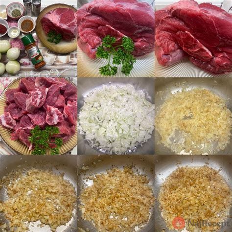 Surový hovädzí tuk rôznych odtieňov