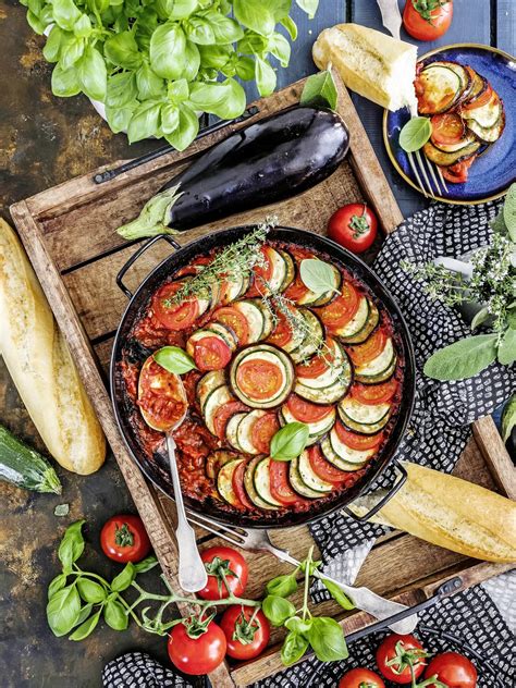 Bohaté a farebné Ratatouille na tanieri