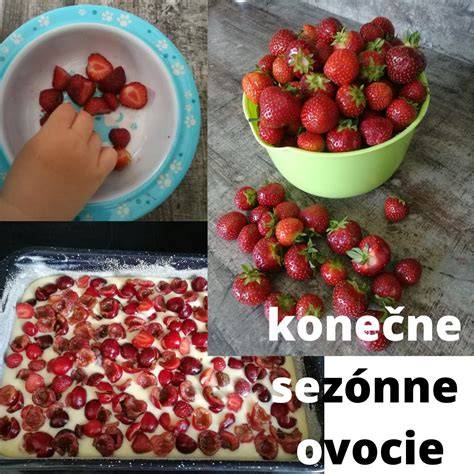Čerstvé sezónne ovocie pre bublaninu