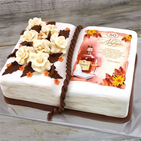 Torta v tvare fľaše whisky