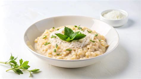 Detailná schéma ingrediencií potrebných pre dokonalé rizoto
