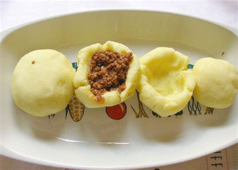 Plnenie bravčovej hlavy mletým mäsom
