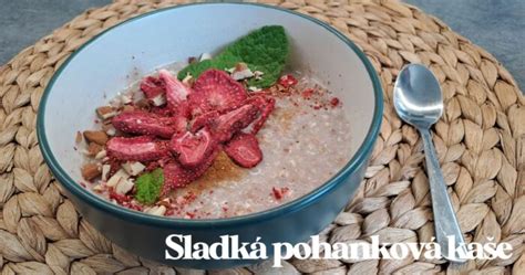 Pohánková kaša s mliekom