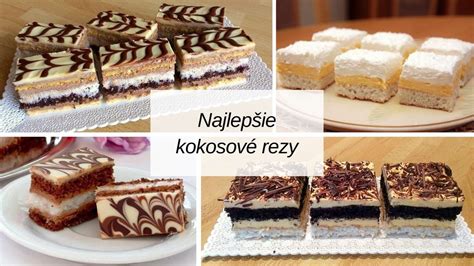 Kokosové rezy