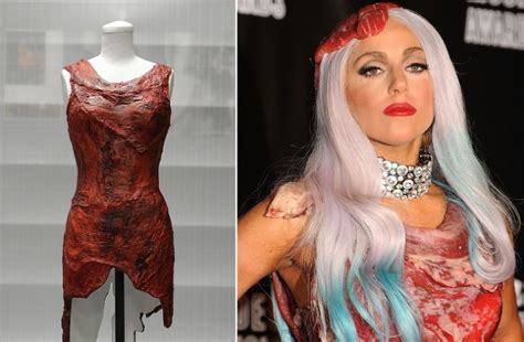 Infografika: Reakcie na mäsové šaty Lady Gaga