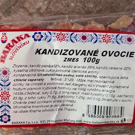 Kandizované ovocie