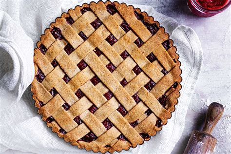 Linzer torta s mriežkou