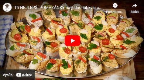 Taniere s rôzne ozdobenou rybacou nátierkou na jednohubkách a pečive