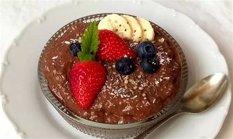 Krémový bezlaktózový puding v sklenenej miske