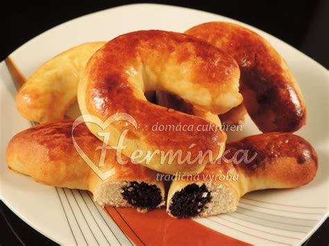 bratislavské rožky - orechové a makové