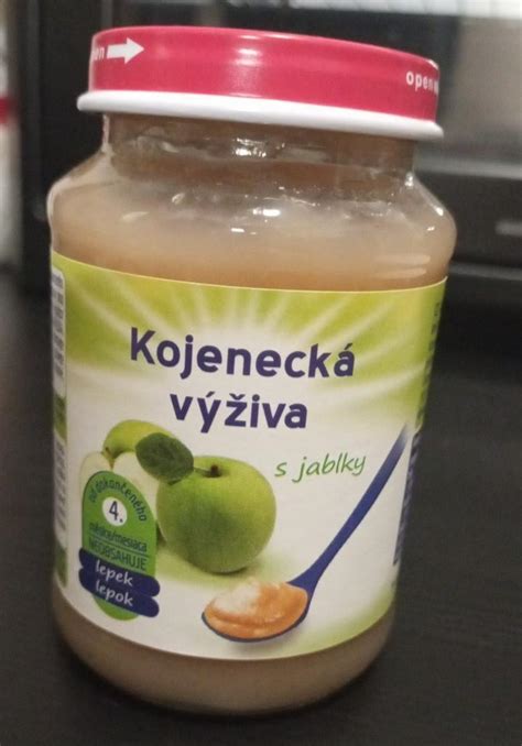 Domáca jablková detská výživa