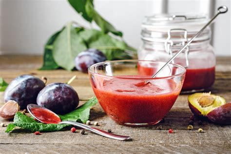 Ingrediencie na slivkovú omáčku a panenku