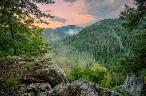 Panoramatický pohľad na Slovenský raj