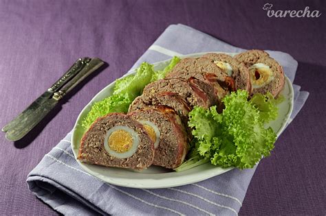 Štefanská sekaná s plnenými vajíčkami