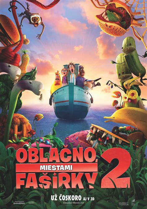 Gastrozvieratá z filmu Oblačno, miestami fašírky 2
